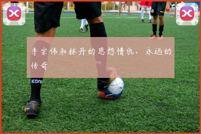 李宗伟和林丹的恩怨情仇,永远的传奇